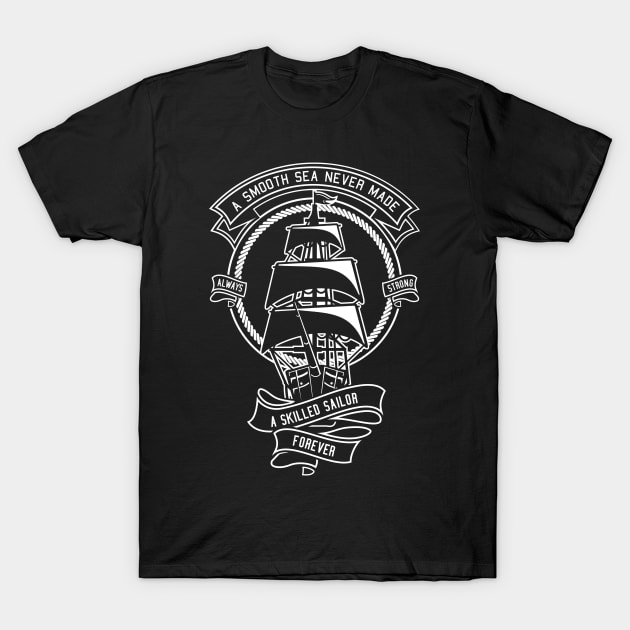 Skilled Sailor T-Shirt by Z1